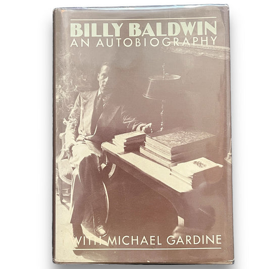 Billy Baldwin An Autobiography First Edition